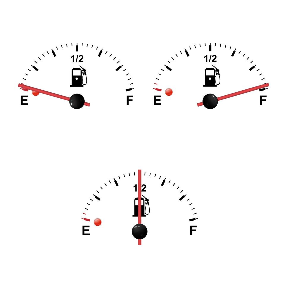 Indicateur De Carburant Pour Le Comptage Du Niveau De Gaz Essence Essence  Diesel Icône D'échelles De Jauge De Carburant Jauge De Voiture Pour Mesurer  La Consommation De Carburant Et Contrôler Le Remplissage