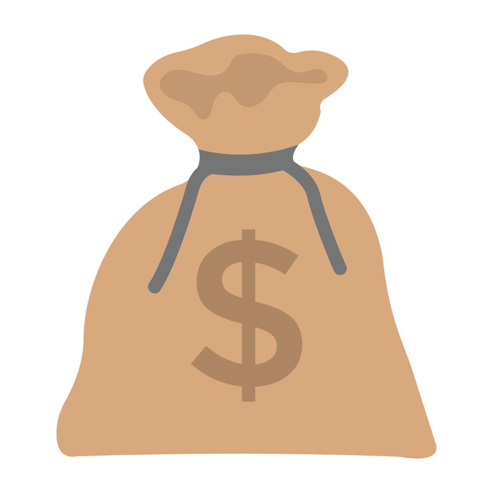 concepts de sac en dollars vecteur