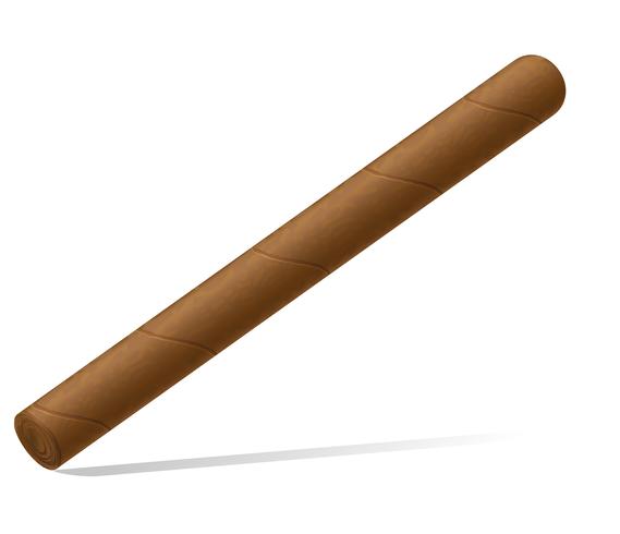 illustration vectorielle de cigare vecteur