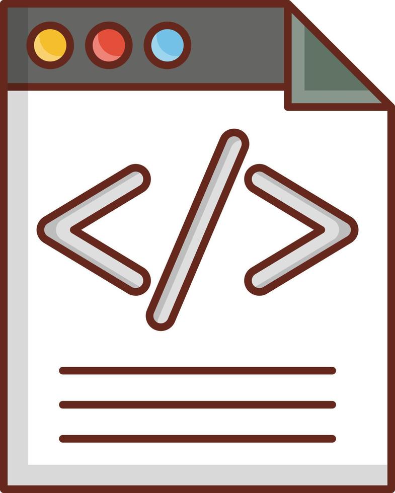 illustration vectorielle de codage sur un fond transparent. symboles de qualité premium. icône de couleur plate de ligne vectorielle pour le concept et la conception graphique. vecteur