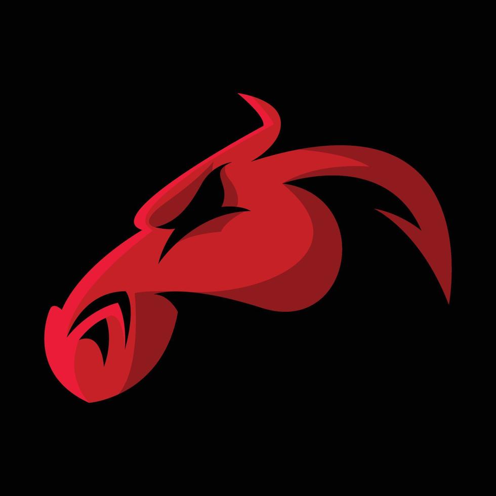 logo d'esport animalier. icône du logo vecteur