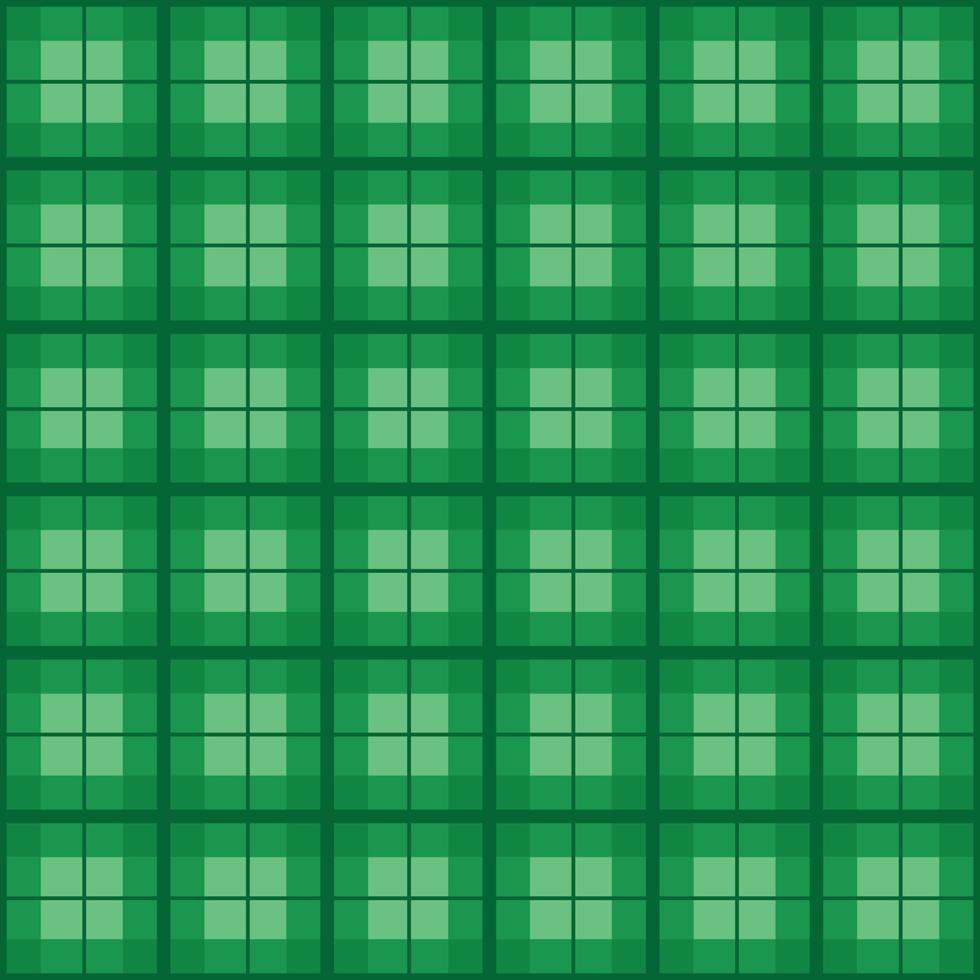 fond vintage tartan de noël vert vecteur