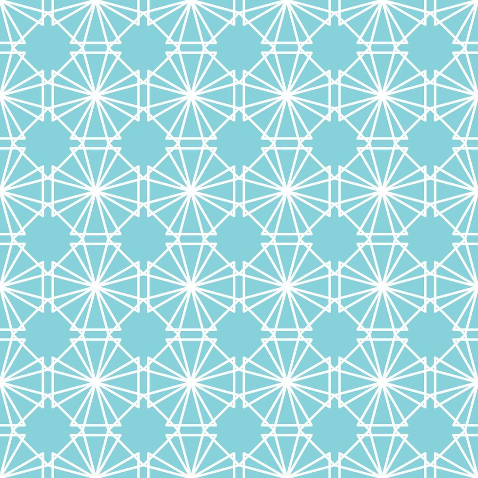 feuille de lotus vert clair motif géométrique sans soudure vecteur