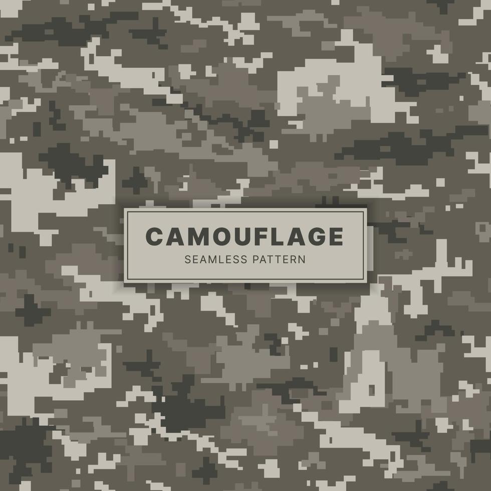 motif de camouflage de l'armée sans couture vecteur