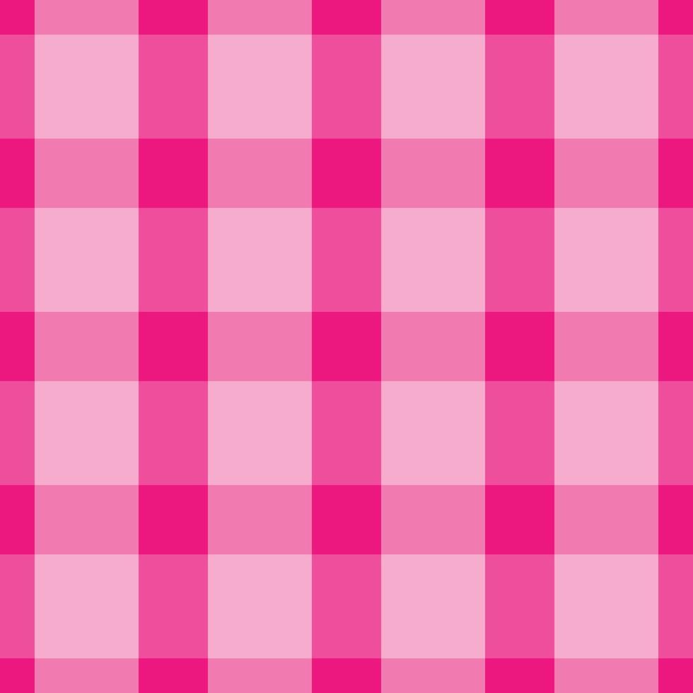 rose motif transparent tissu graphique simple motif tartan carré vecteur