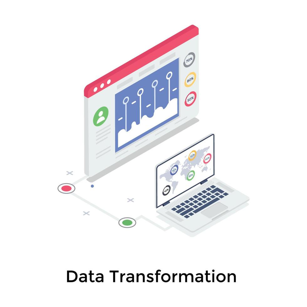 notions de transformation de données vecteur
