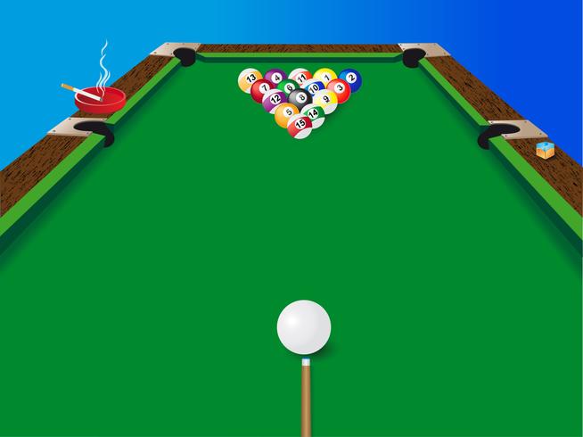 billard vecteur