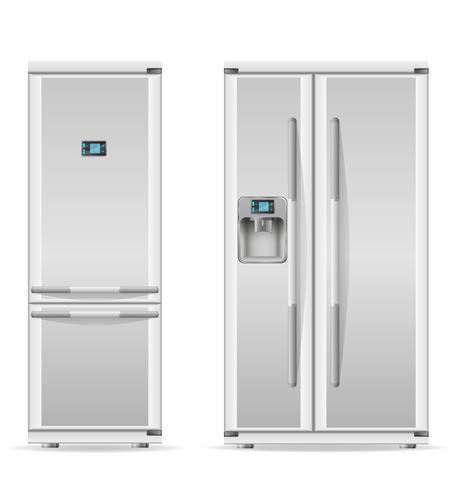 réfrigérateur pour illustration vectorielle usage domestique vecteur