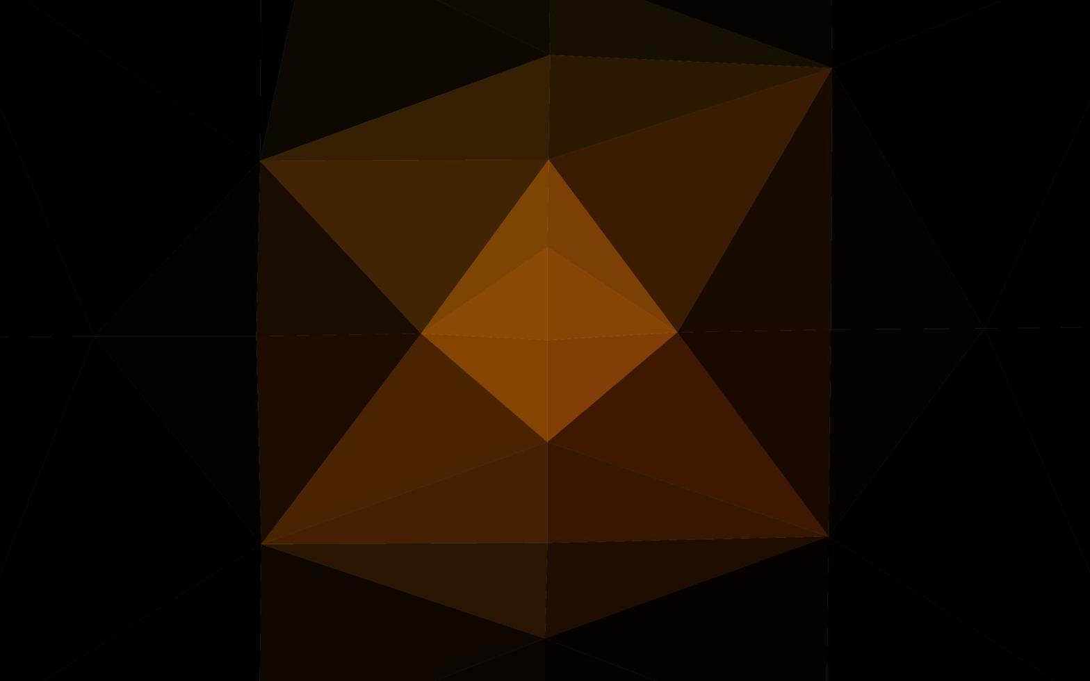 texture low poly vecteur jaune foncé, orange.