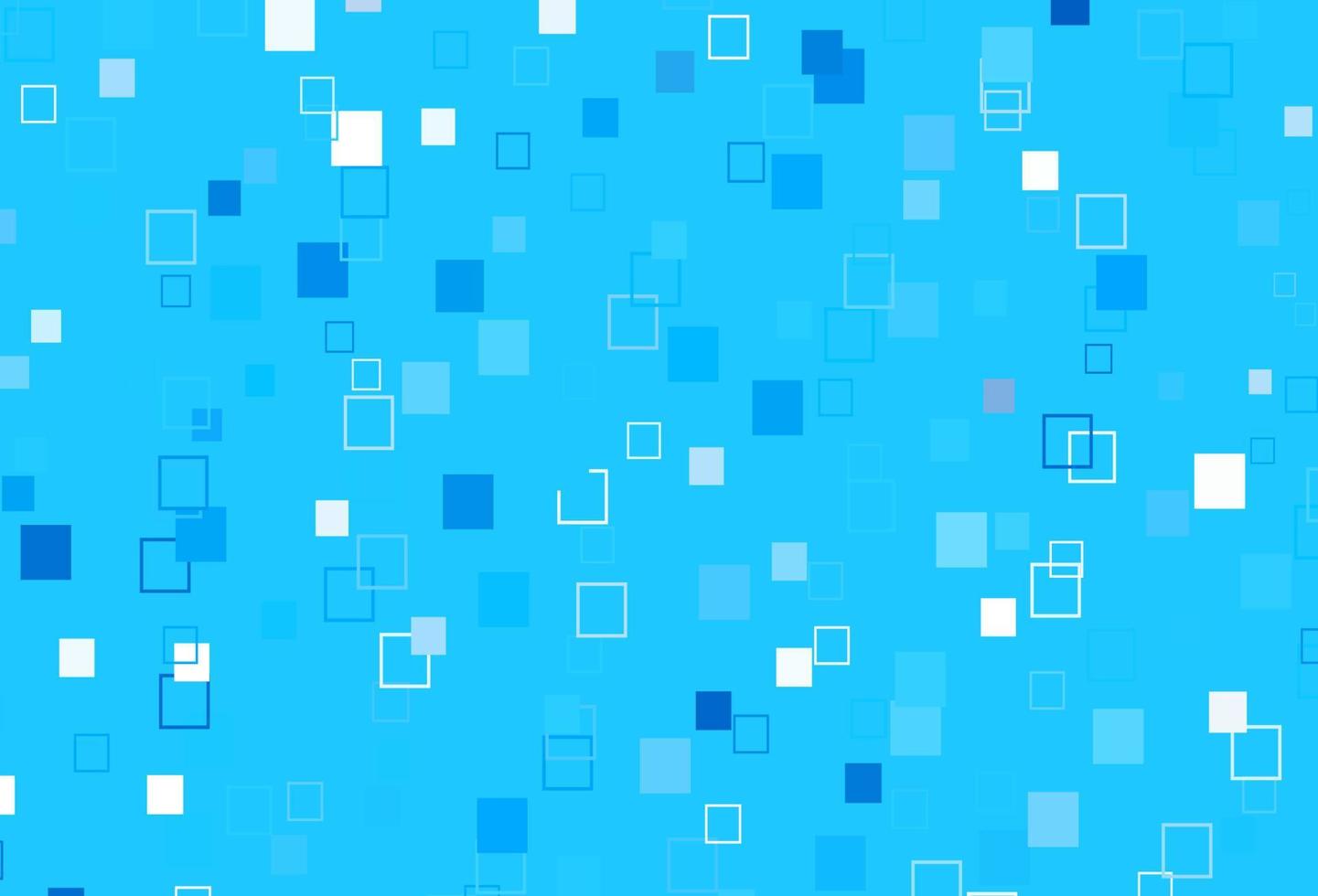 toile de fond vecteur bleu clair avec des lignes, des rectangles.