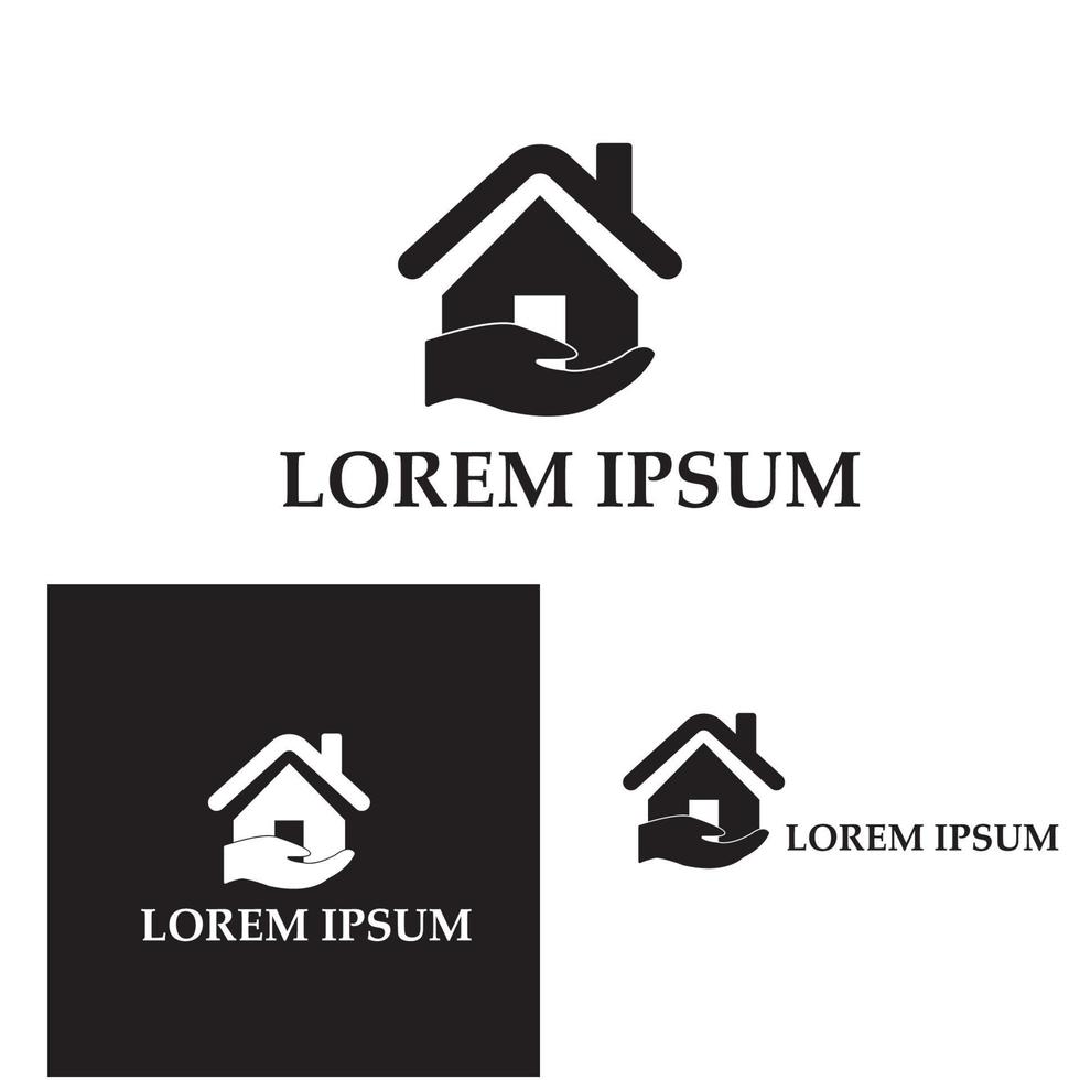 icône de la maison ou logo isolé signe symbole illustration vectorielle - collection d'icônes vectorielles de style noir de haute qualité vecteur