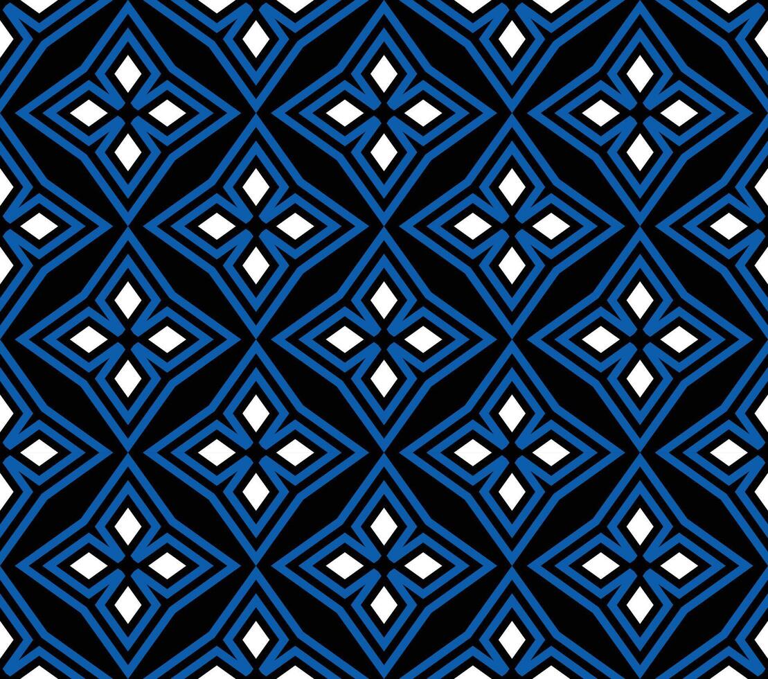 Batik modèle en java indonésien, vector illustration