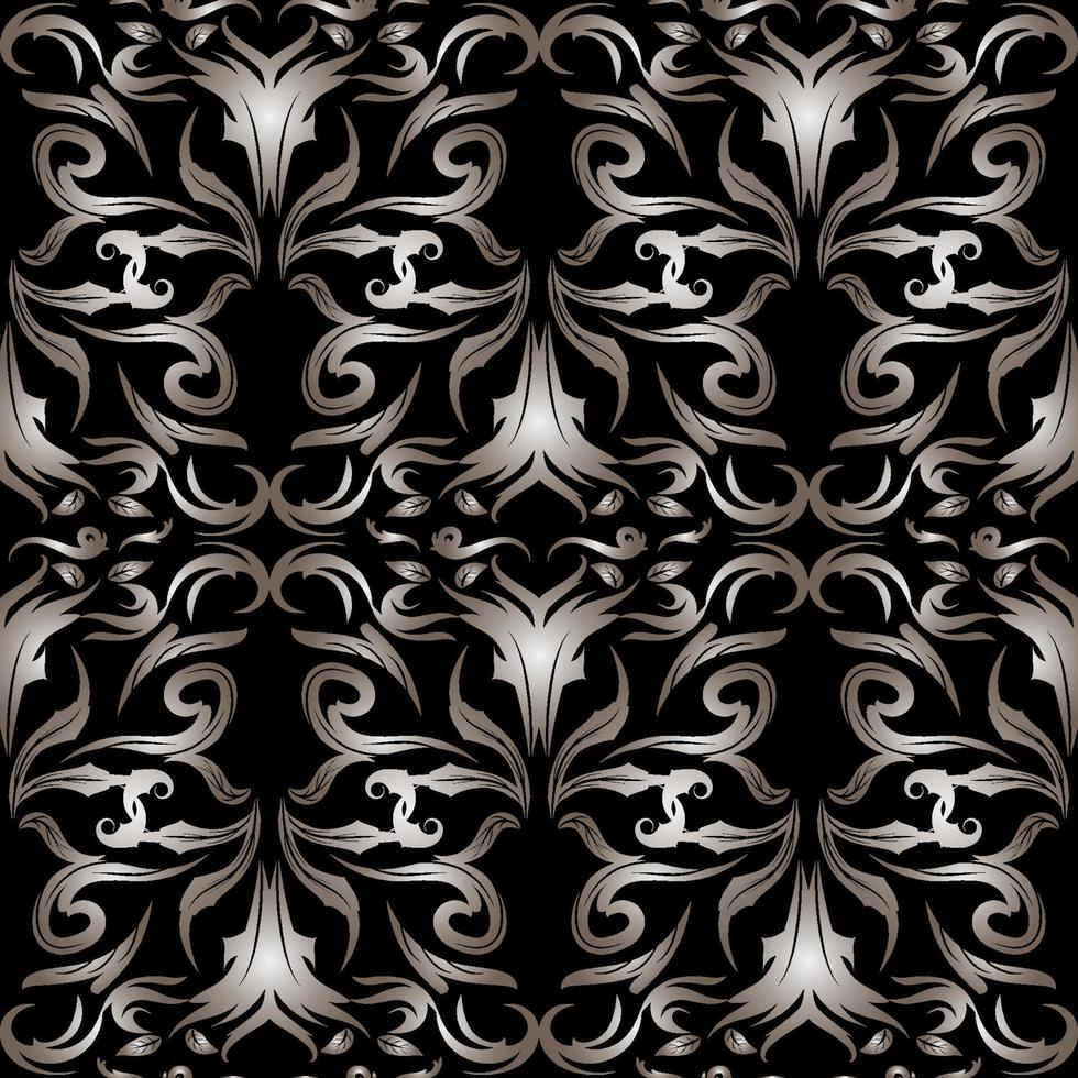 arrière-plans de texture élégante motif floral ou ornement sans couture vecteur