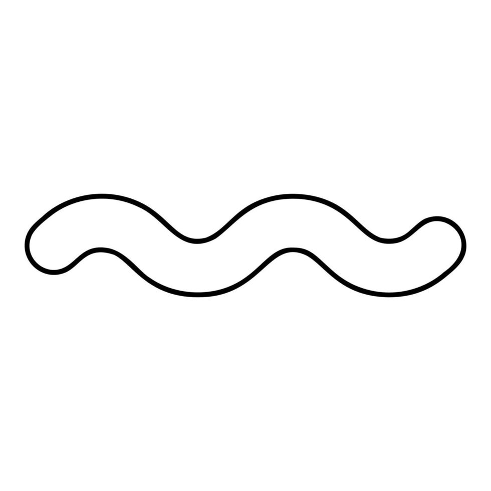 désignation résistante à l'humidité sur le papier peint symbole icône contour noir couleur illustration vectorielle image de style plat vecteur