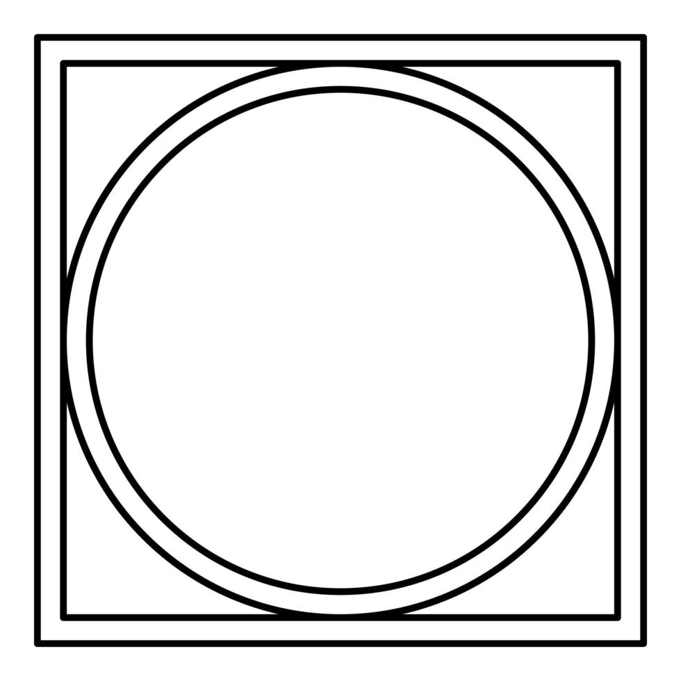 peut être en train de tourner pressé à sec dans la machine à laver symboles d'entretien des vêtements concept de lavage icône de signe de lessive contour noir couleur illustration vectorielle image de style plat vecteur