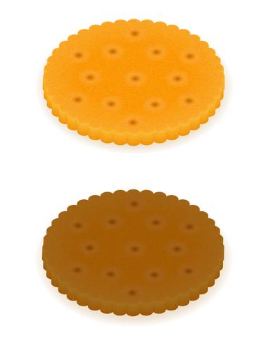 illustration vectorielle biscuit biscuit biscuit vecteur