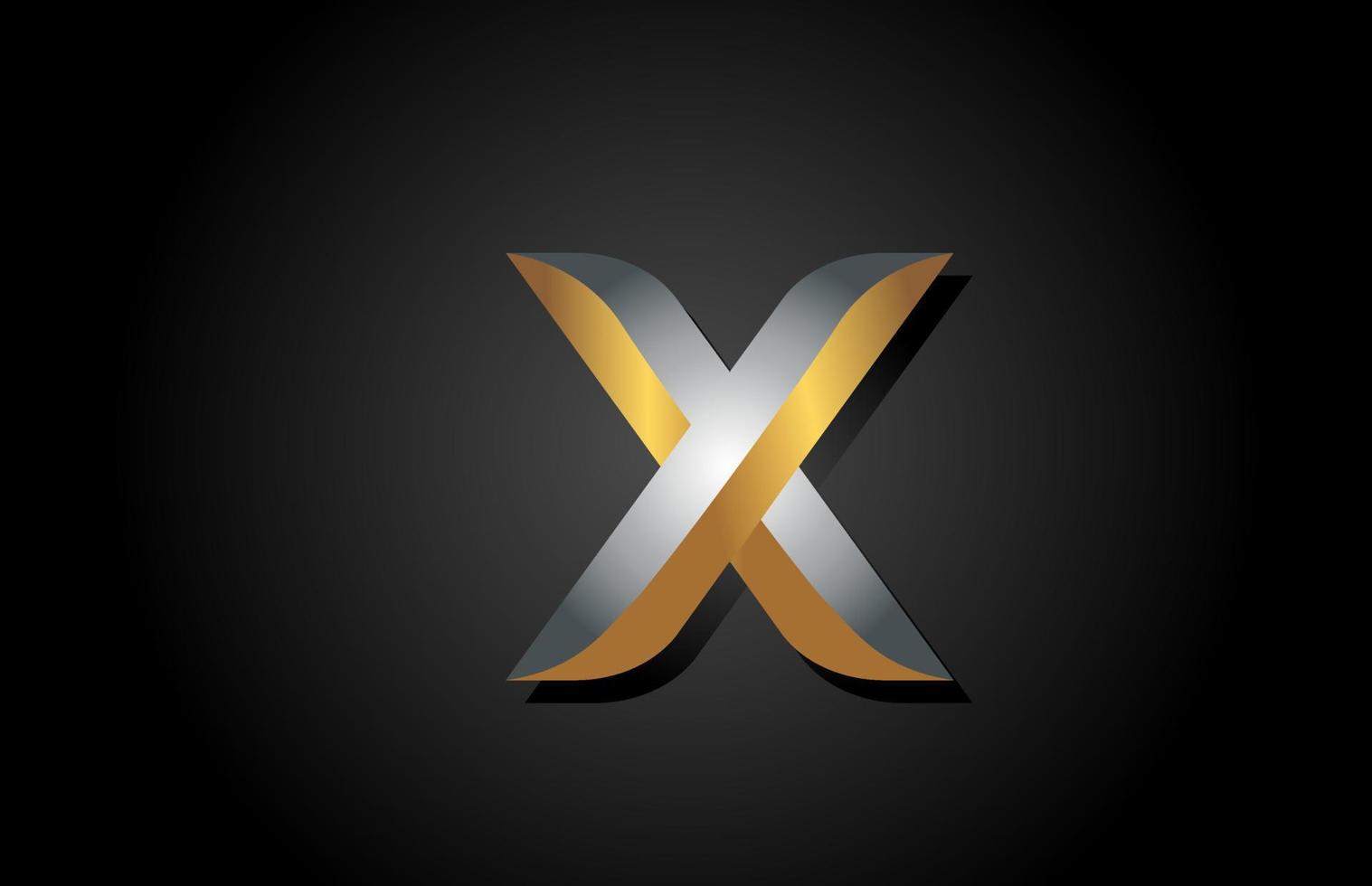 x icône du logo lettre alphabet. design créatif pour entreprise et entreprise vecteur