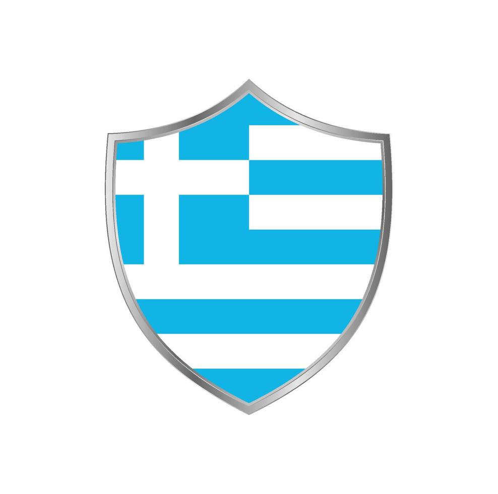 vecteur de drapeau de la grèce