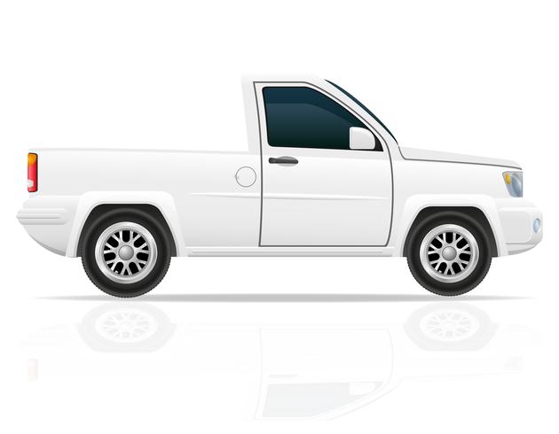 illustration vectorielle de voiture pick-up vecteur