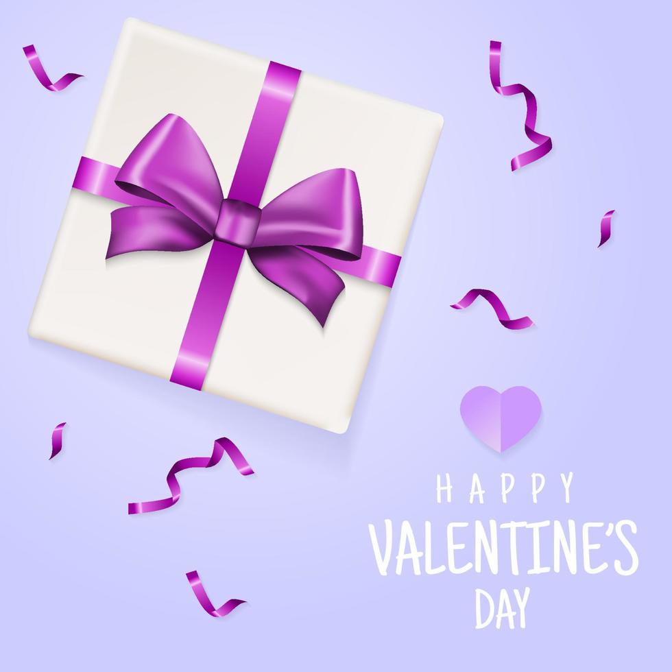 happy valentines day banner vector illustration background