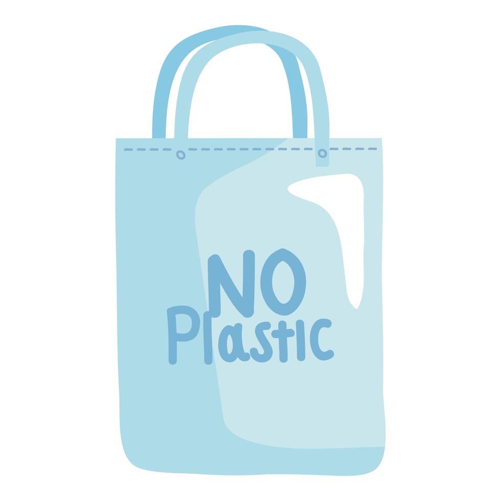 pas de sac en plastique vecteur
