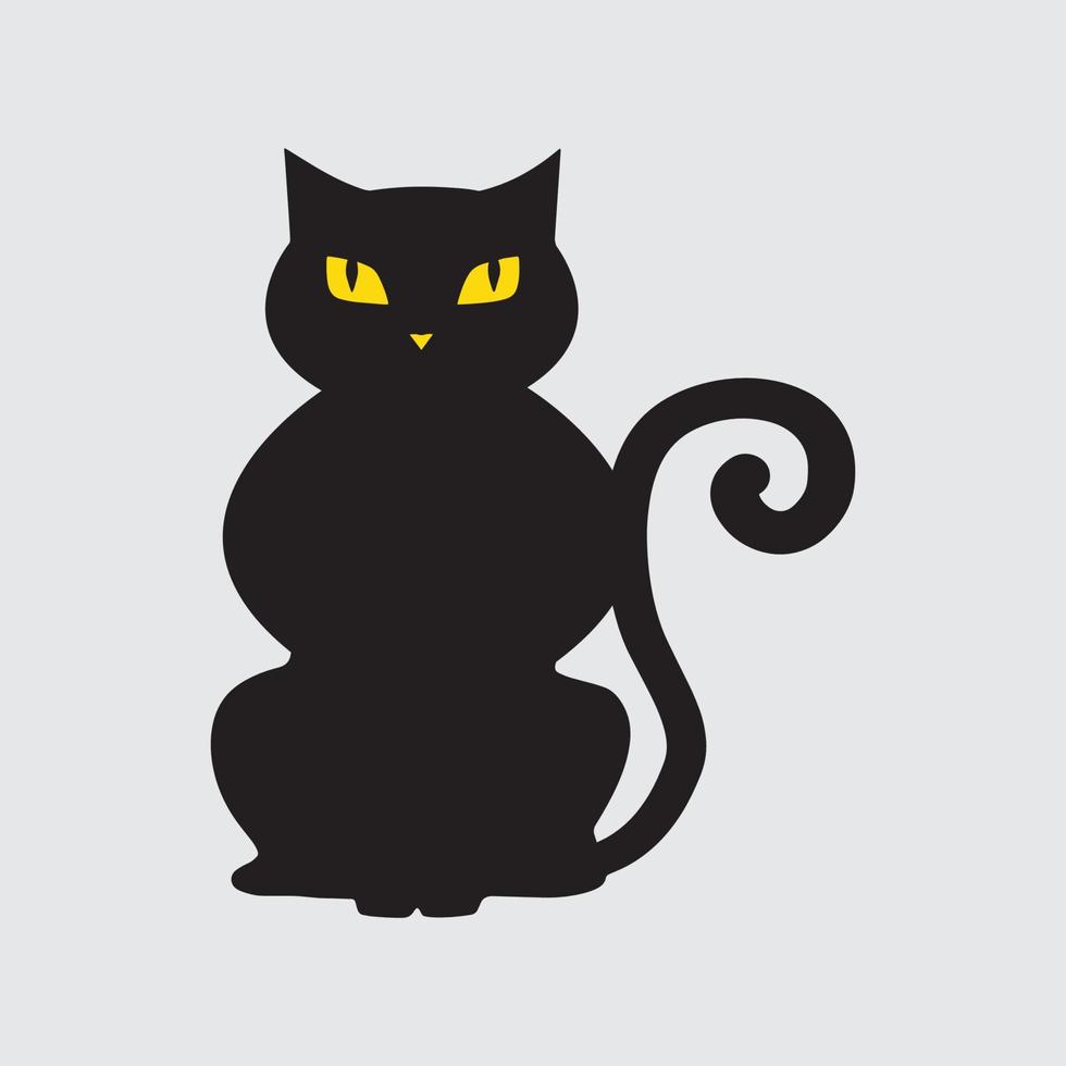 illustration vectorielle de chat vecteur