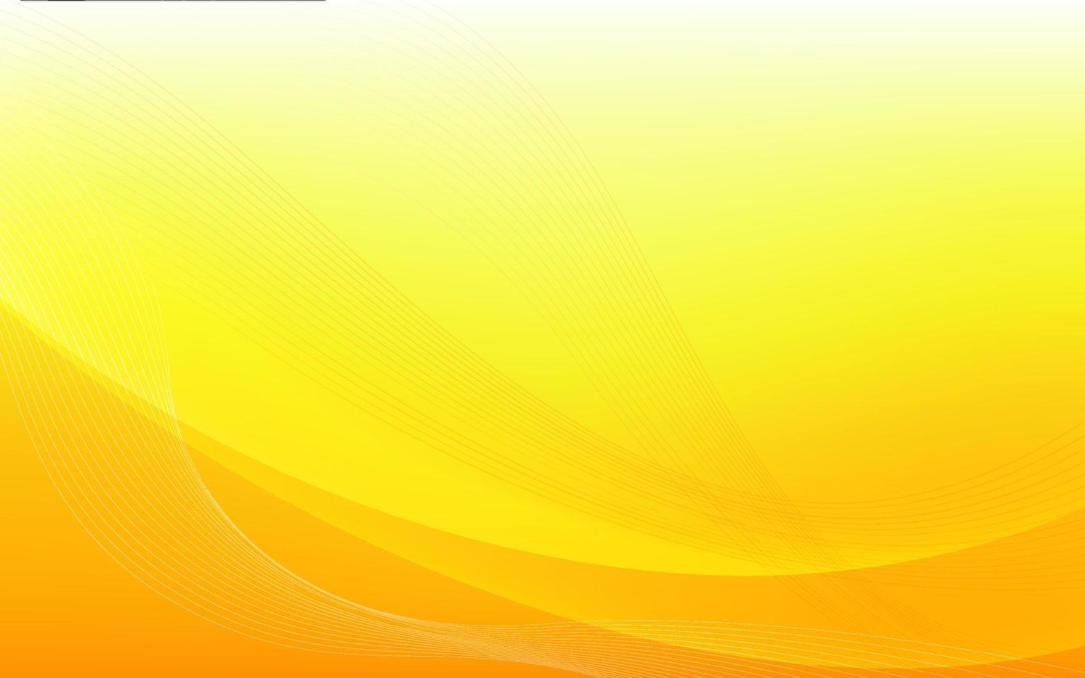 abstrait orange avec un style moderne. fond de vague. fond abstrait dégradé jaune vecteur