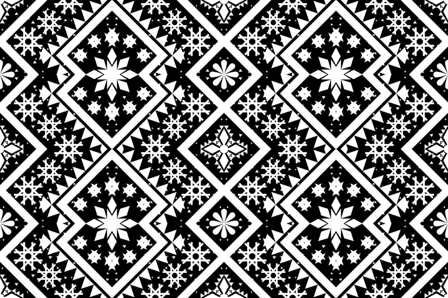 motif traditionnel oriental ethnique géométrique.figure style de broderie tribale.design pour papier peint, vêtements, emballage, tissu, illustration vectorielle vecteur