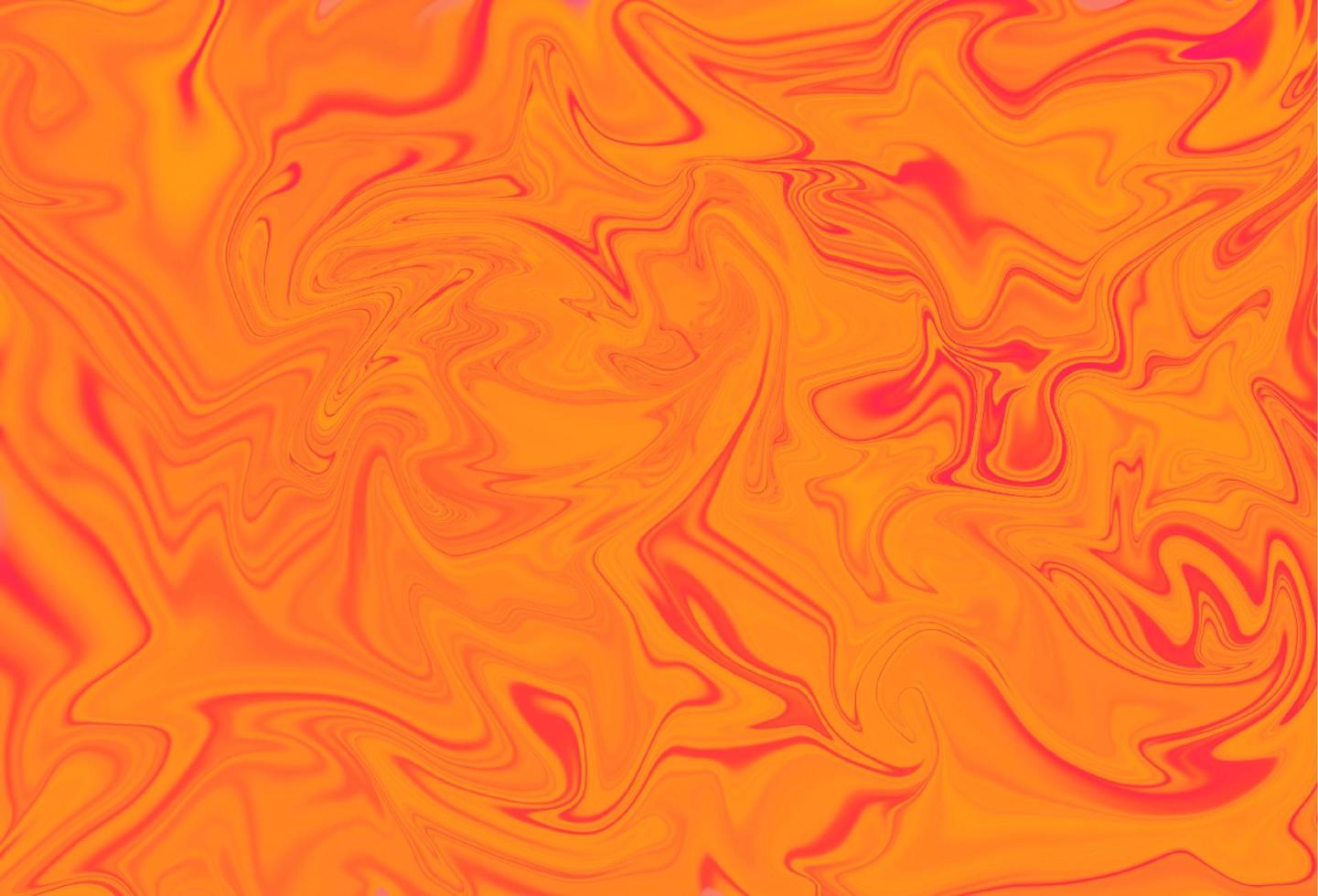 fond de peinture abstraite de conception de marbre liquide avec texture rouge, jaune et orange vecteur