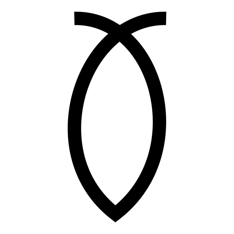 icône de symbole de taureau illustration de couleur noire image simple de style plat vecteur
