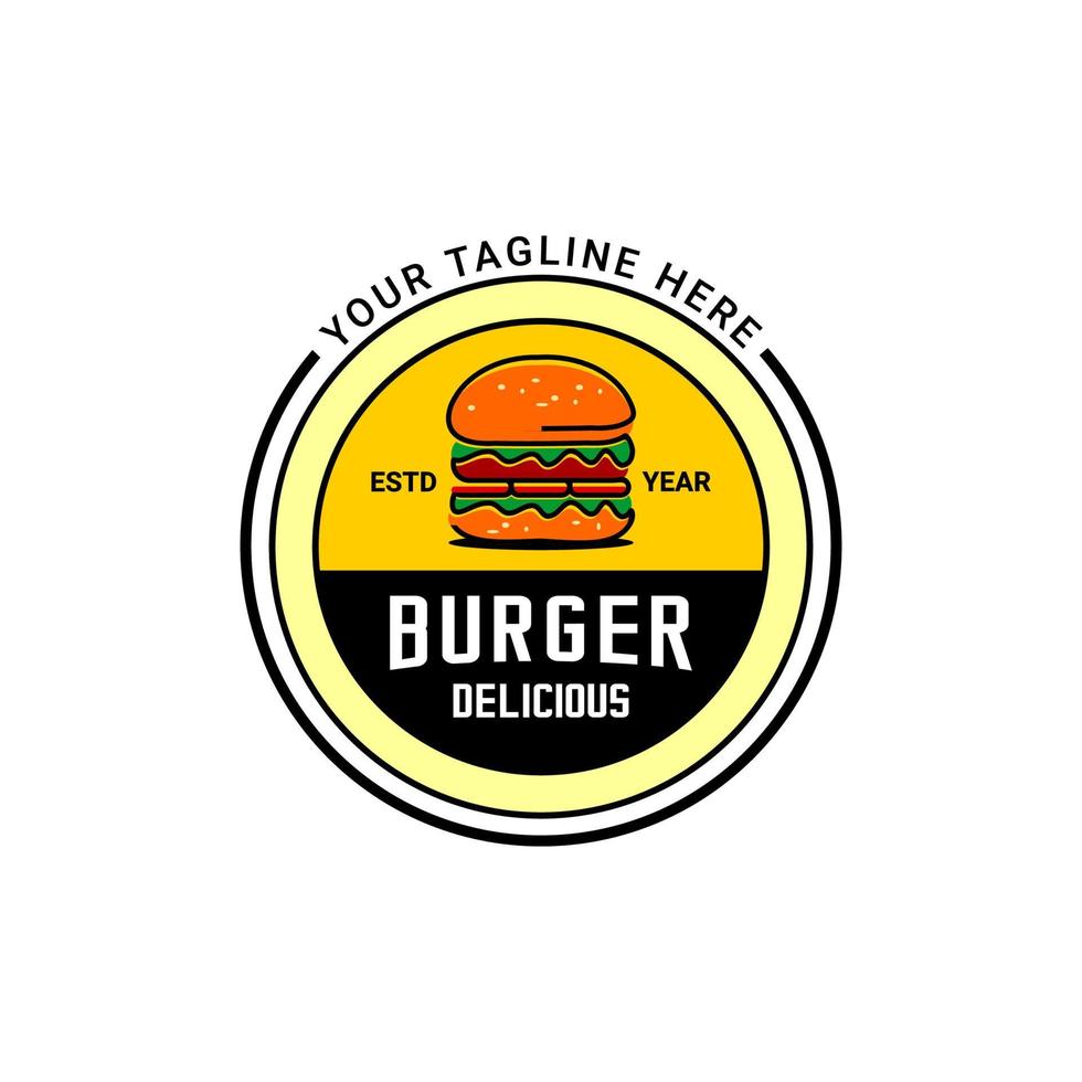 logo vectoriel hamburger
