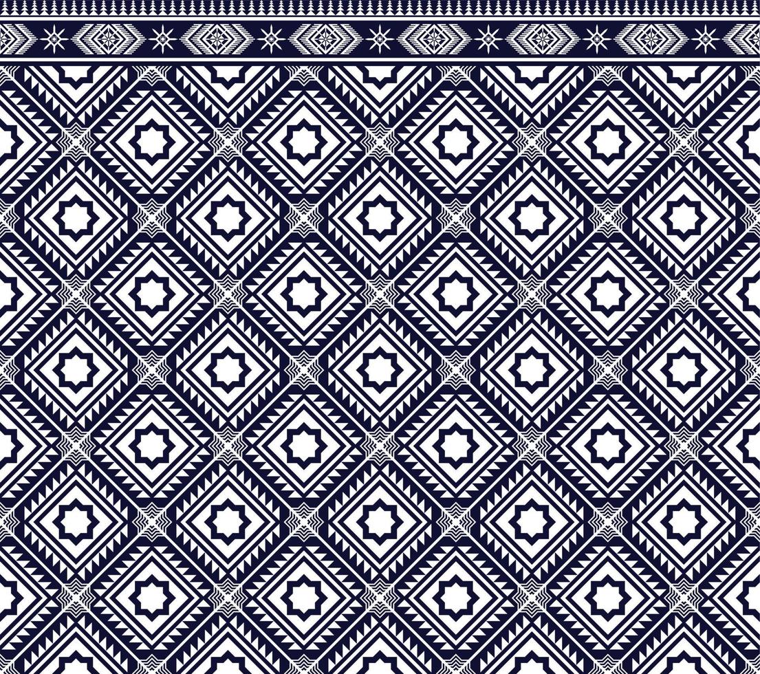 motif ethnique tissu texture géométrique vecteur aztèque oriental illustration rétro carreaux de céramique