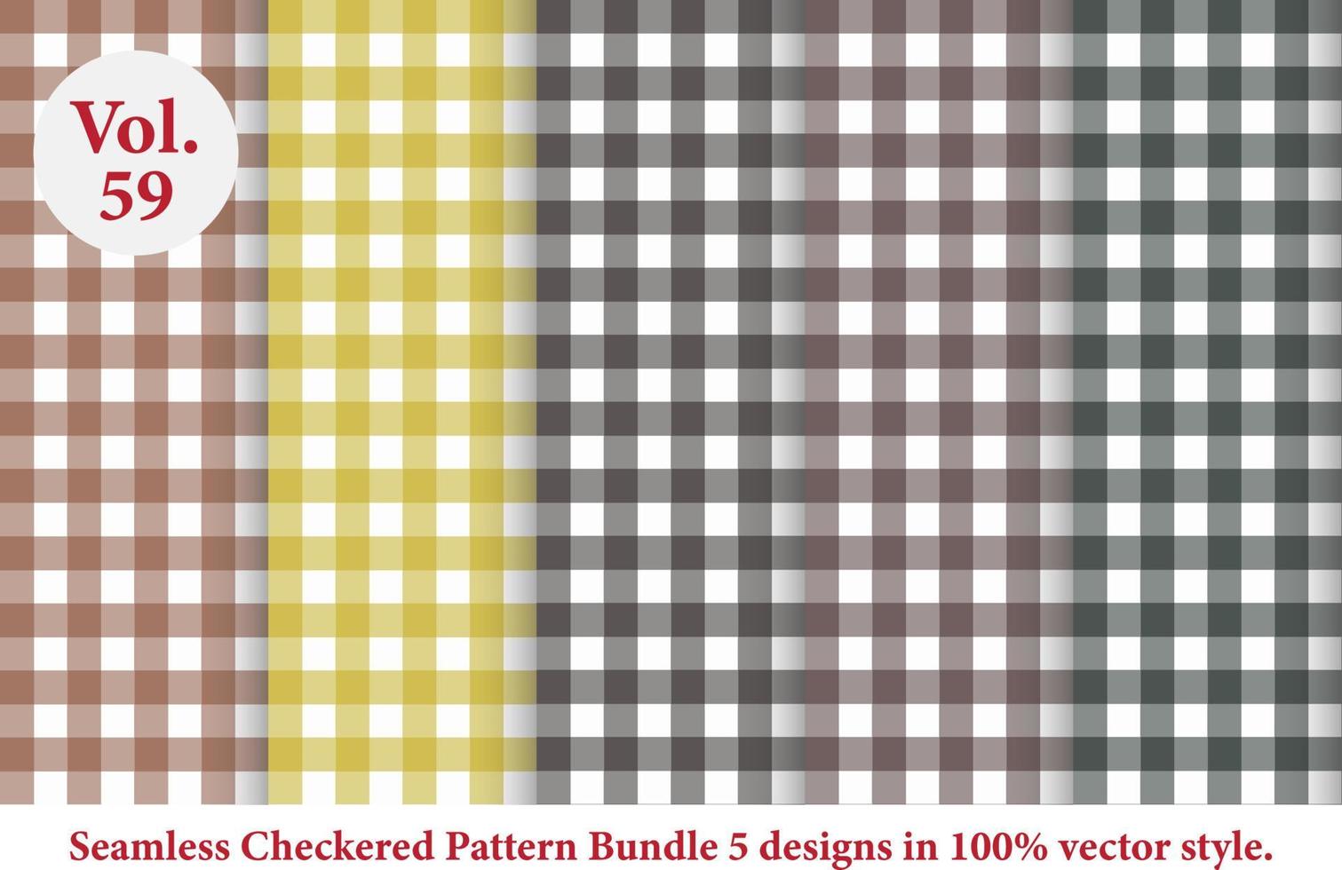 vecteur de motif à carreaux, motif tartan, texture de tissu tartan dans un style rétro, coloré