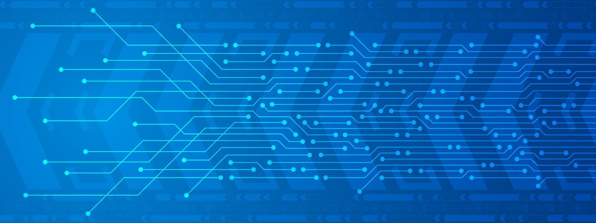 modèle de circuit imprimé numérique vecteur