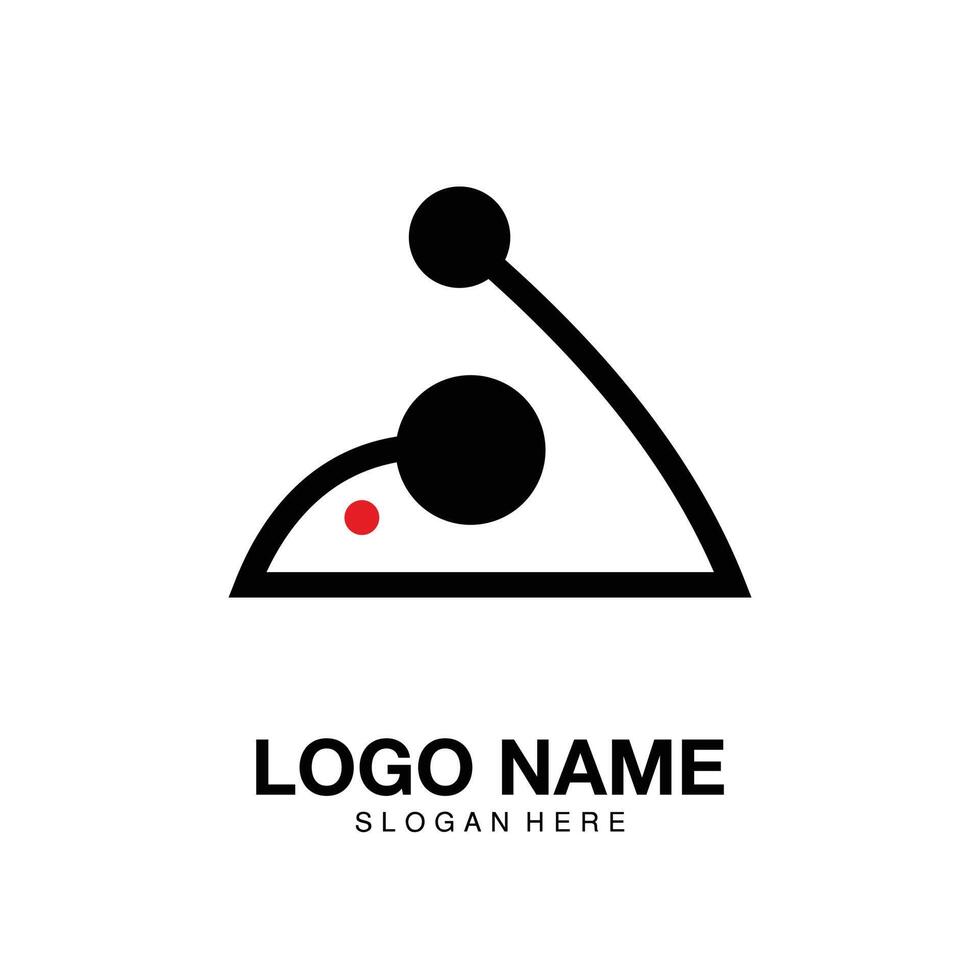 logo souris icône symbole illustration vectorielle vecteur