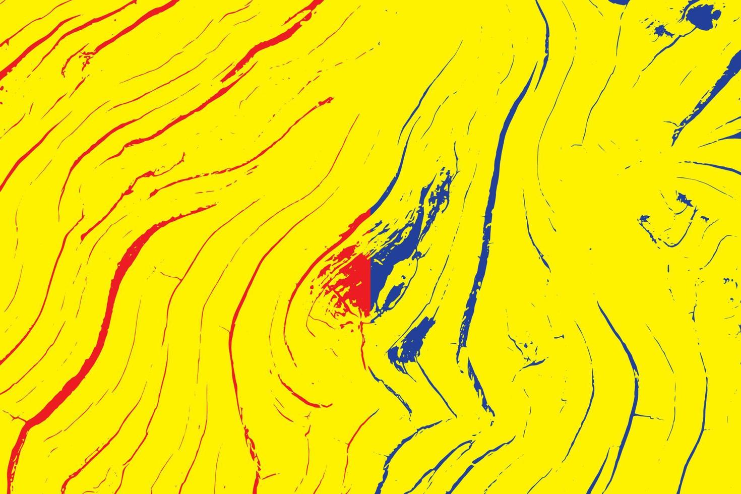 fond de couleurs primaires, bleu, rouge et jaune, motif bois. illustration vectorielle. vecteur