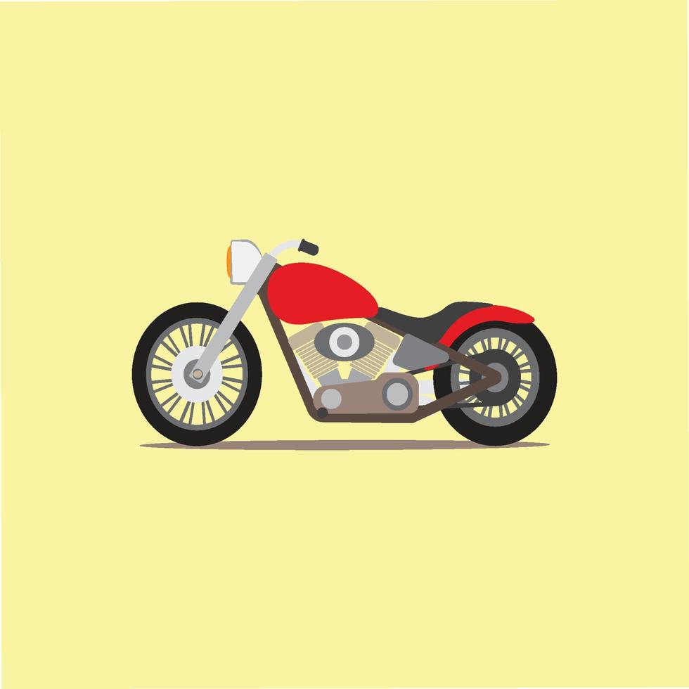 illustration de véhicule vecteur moto