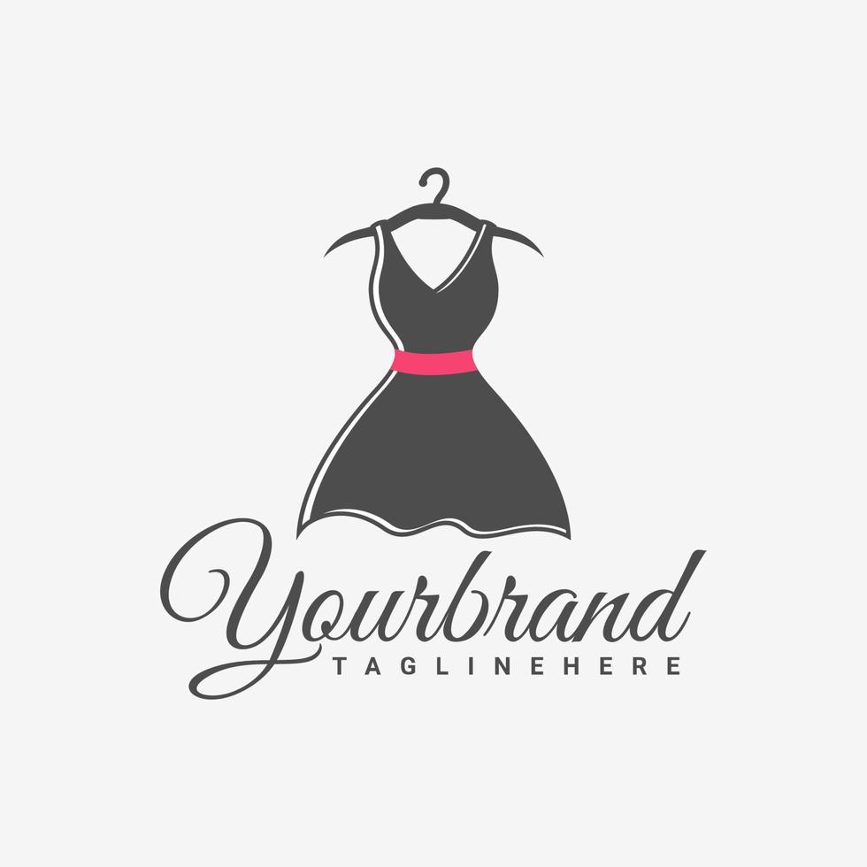 modèle de vecteur de conception de logo de vêtements et de mode.