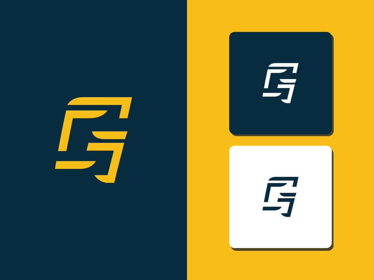 lettre g logo concept vecteur pro