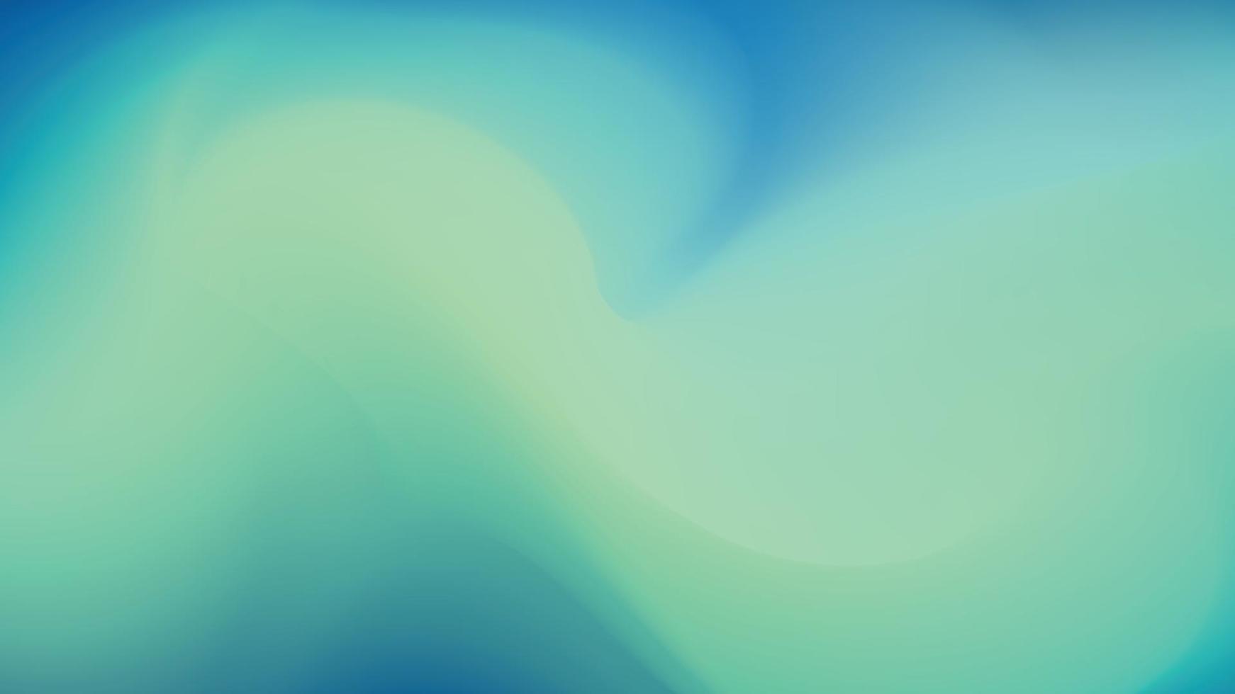 arrière-plan abstrait de couleur de maillage dégradé flou. mélange de couleurs douces vecteur dégradé fond vert bleu tendance