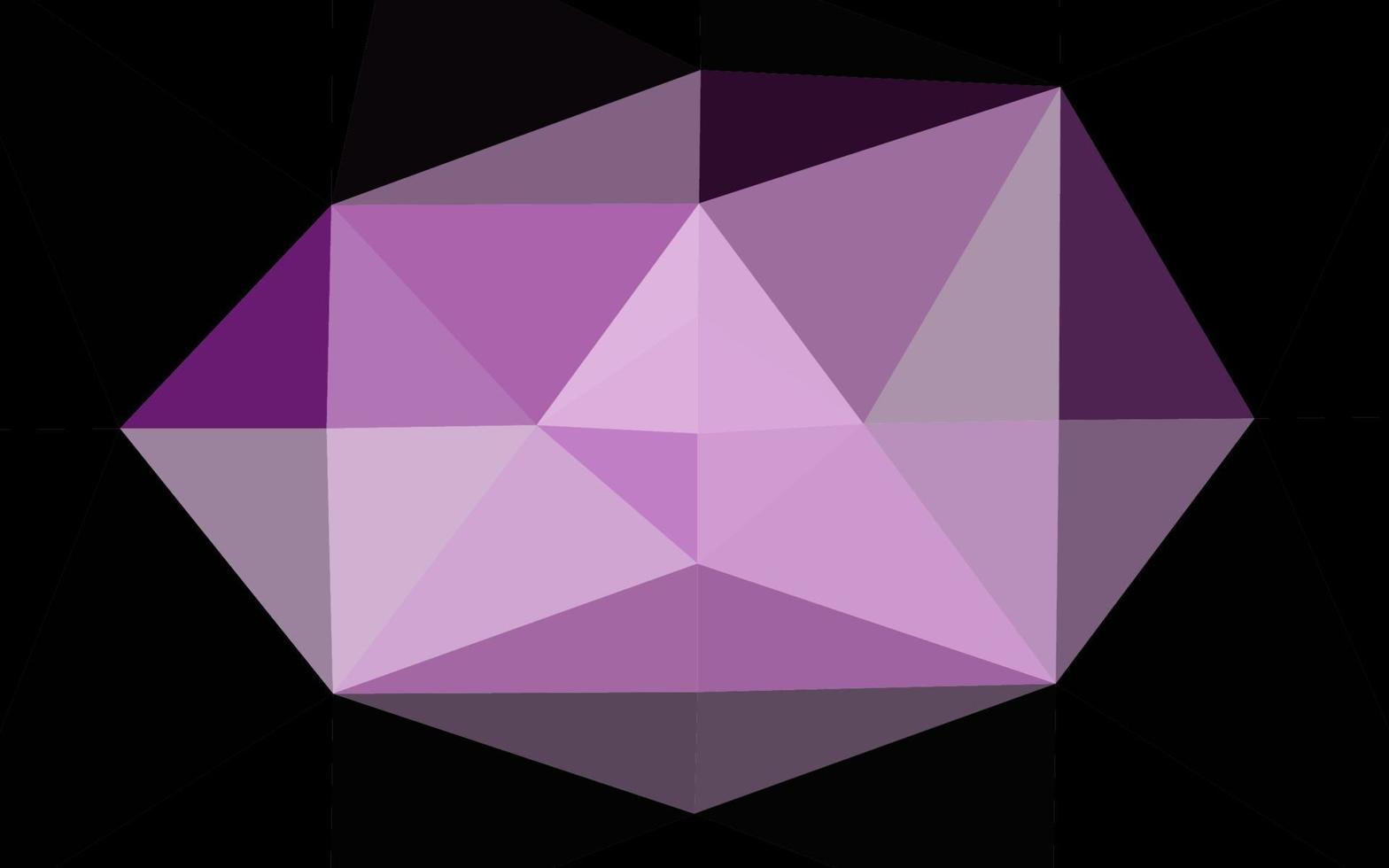 mise en page low poly vecteur violet clair.