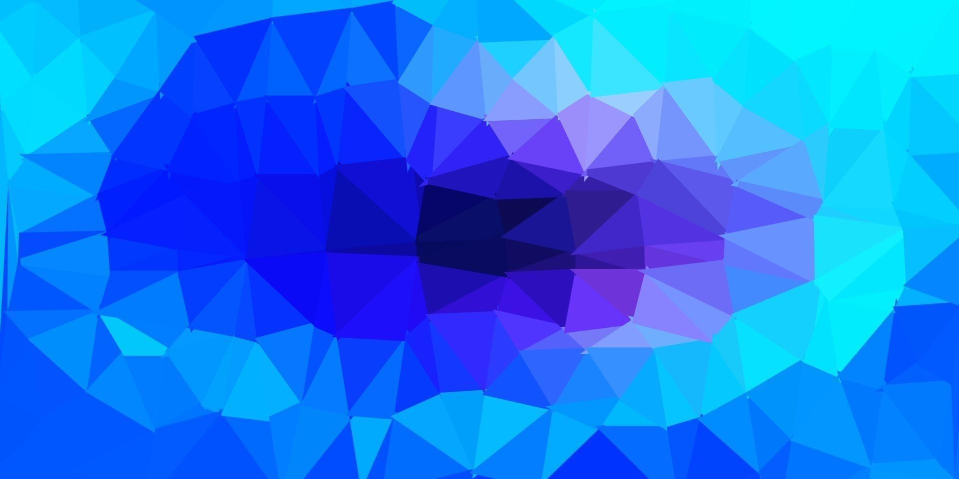 modèle de triangle poly vector rose foncé, bleu.