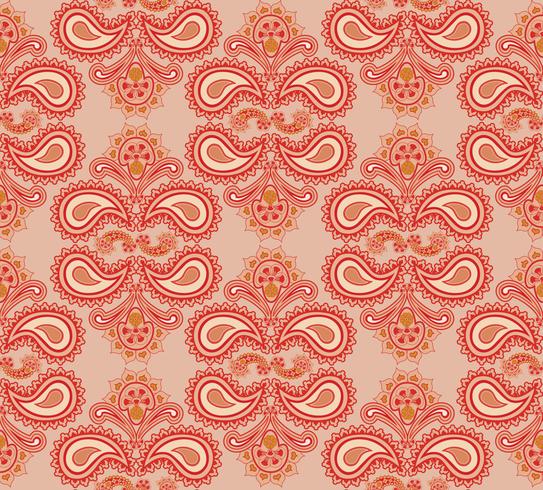 Floral pattern sans soudure. Texture orientale. Ornement de fleurs vecteur