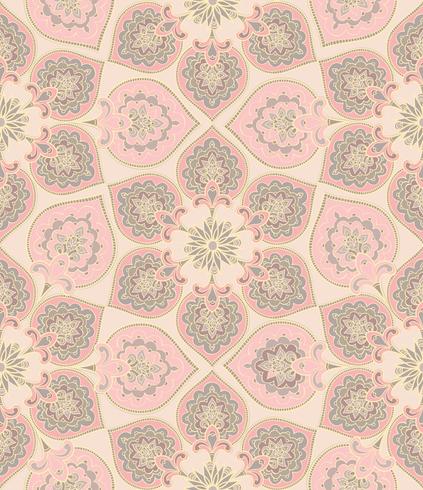 Floral fond sans couture. Ornement oriental. Motif de fleurs. vecteur