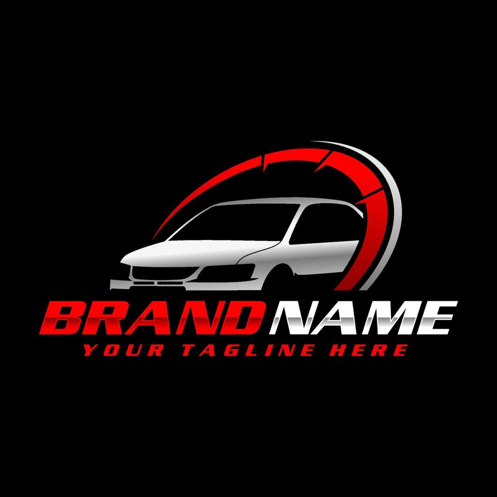 modèle de logo automobile vecteur