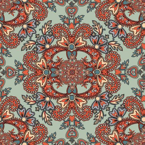 Floral fond sans couture. Ornement oriental. Motif de fleurs. vecteur