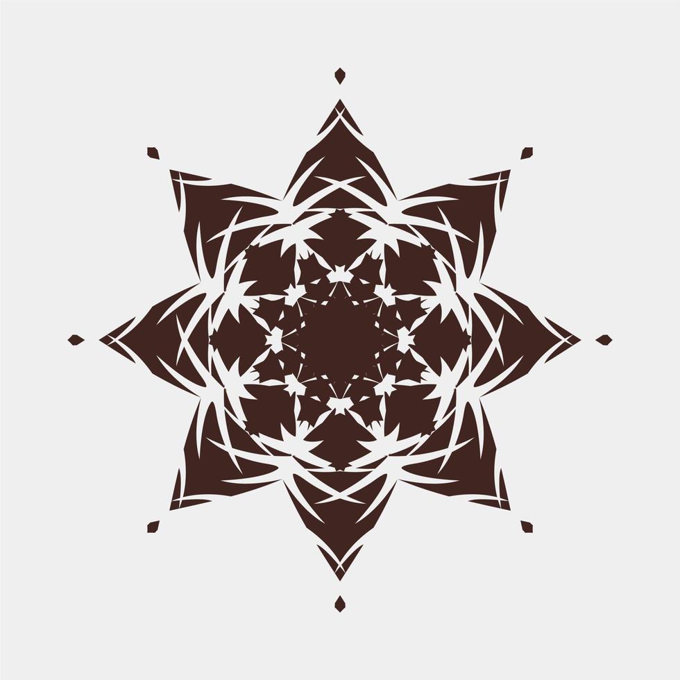 illustration vectorielle de motifs symétriques et bon pour la décoration ou autre approprié vecteur