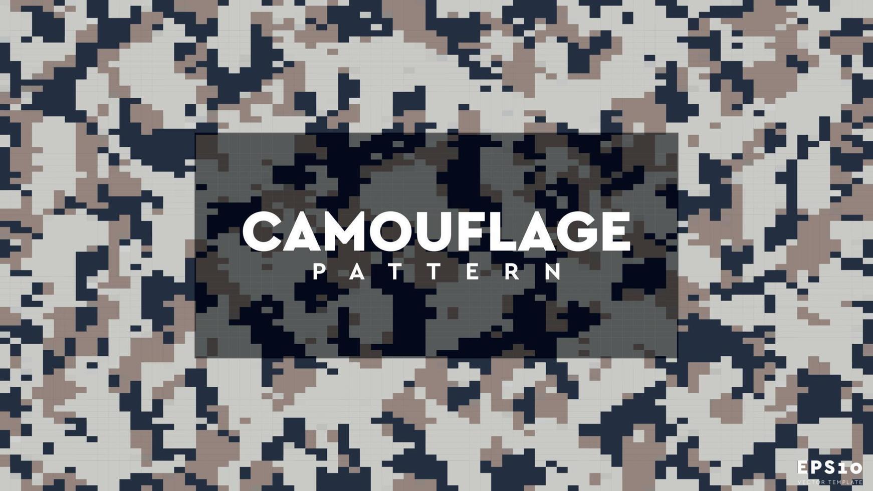 modèle de vecteur de camouflage