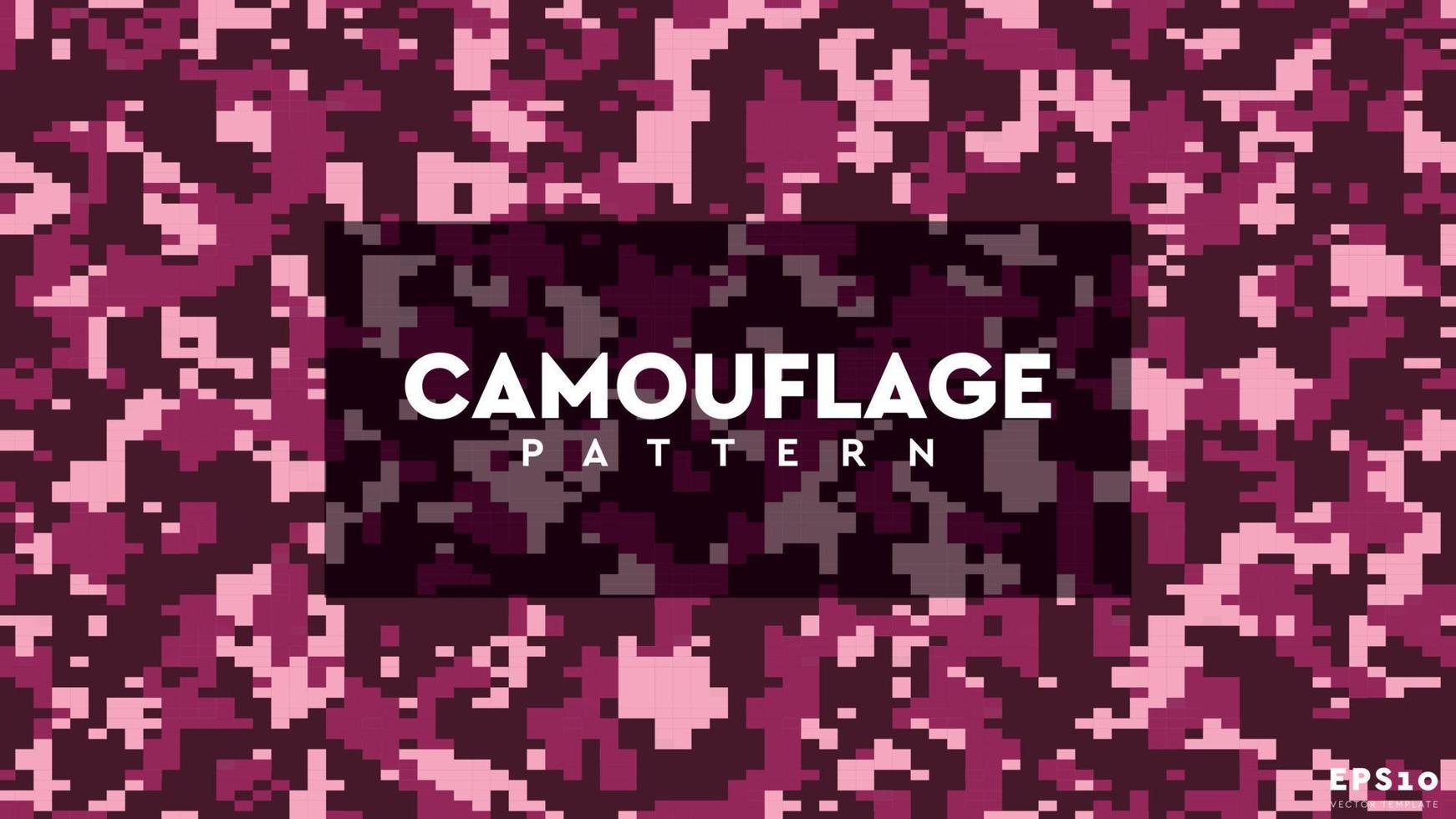 modèle de vecteur de camouflage