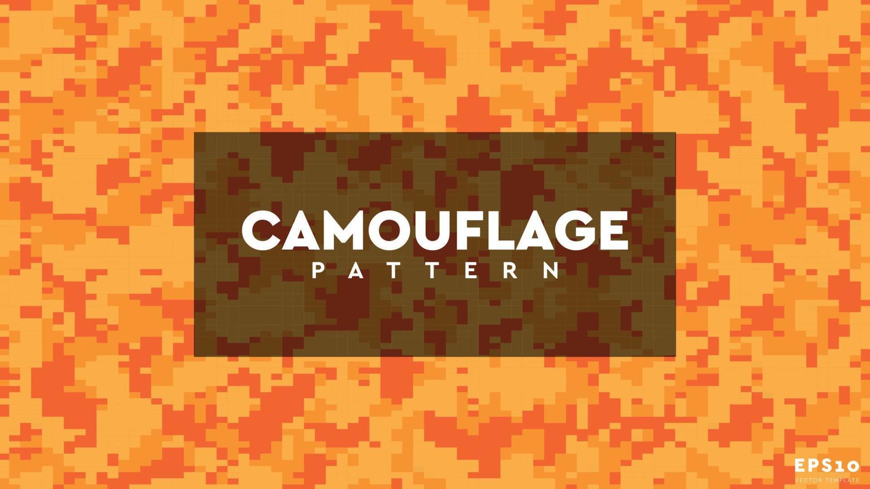 modèle de vecteur de camouflage